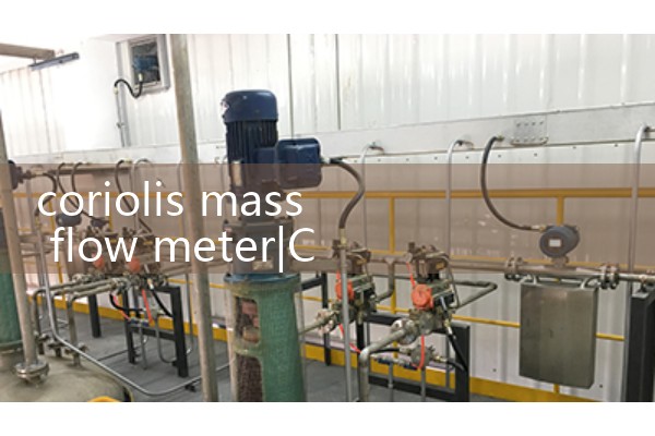 coriolis mass flow meter